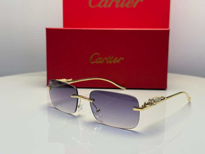 Cartier Glasses | Sunglasses Appear To Be the Panthere de Cartie