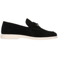 Loro Piana Women's Loafers | Babouche Charms Walk Black