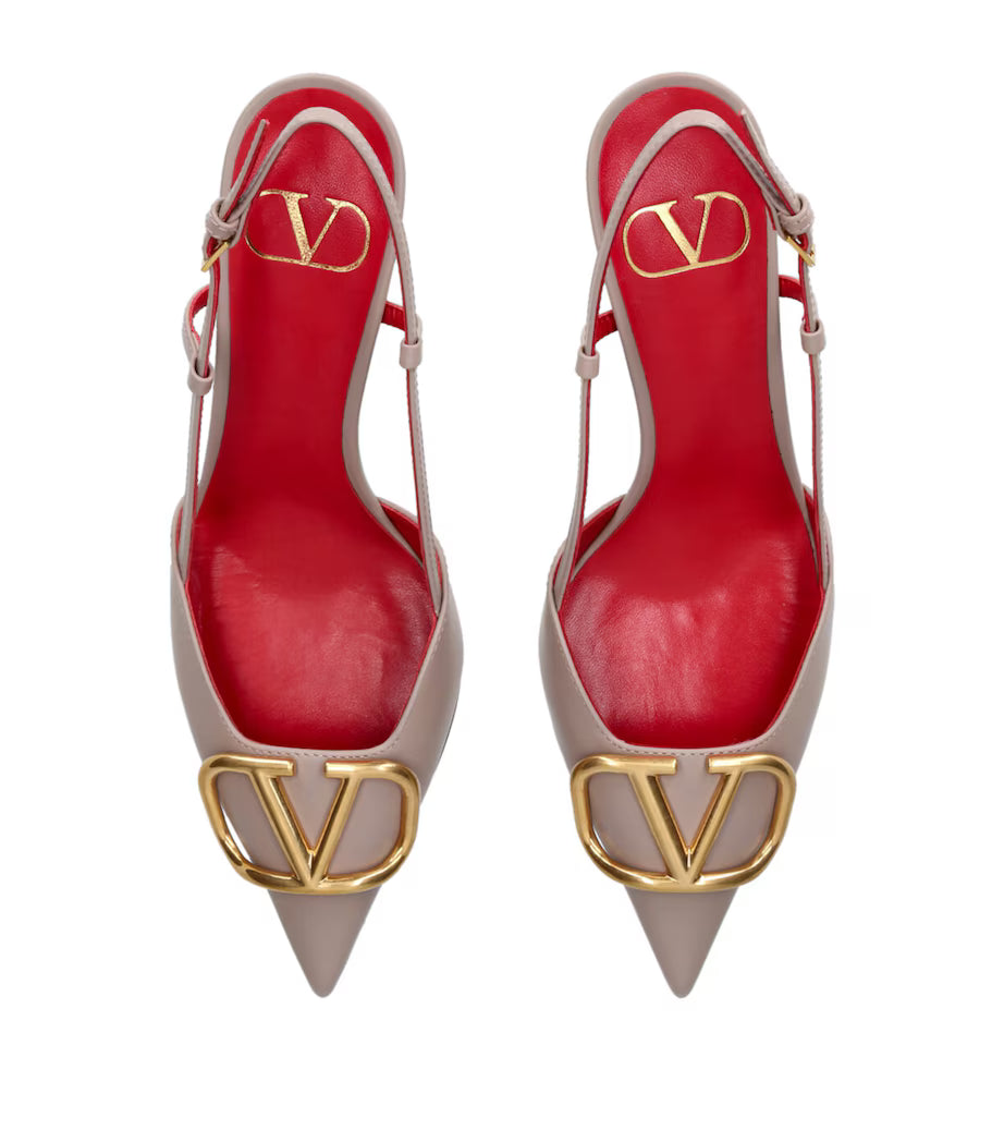 Valentino Garavani VLOGO Slingback Pumps