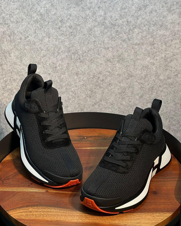 Hermès Bouncing Sneaker Black Orange