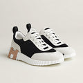 Hermès Bouncing Sneaker 'White / Black / Brown'