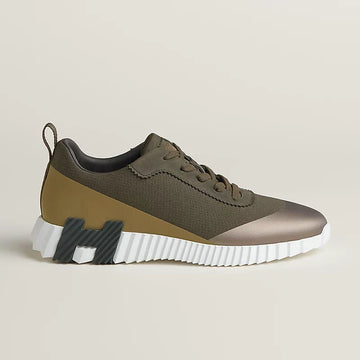 Hermès Bouncing sneaker multicolore vert forêt