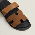 Chypre sandal Smoky Brown / Honey