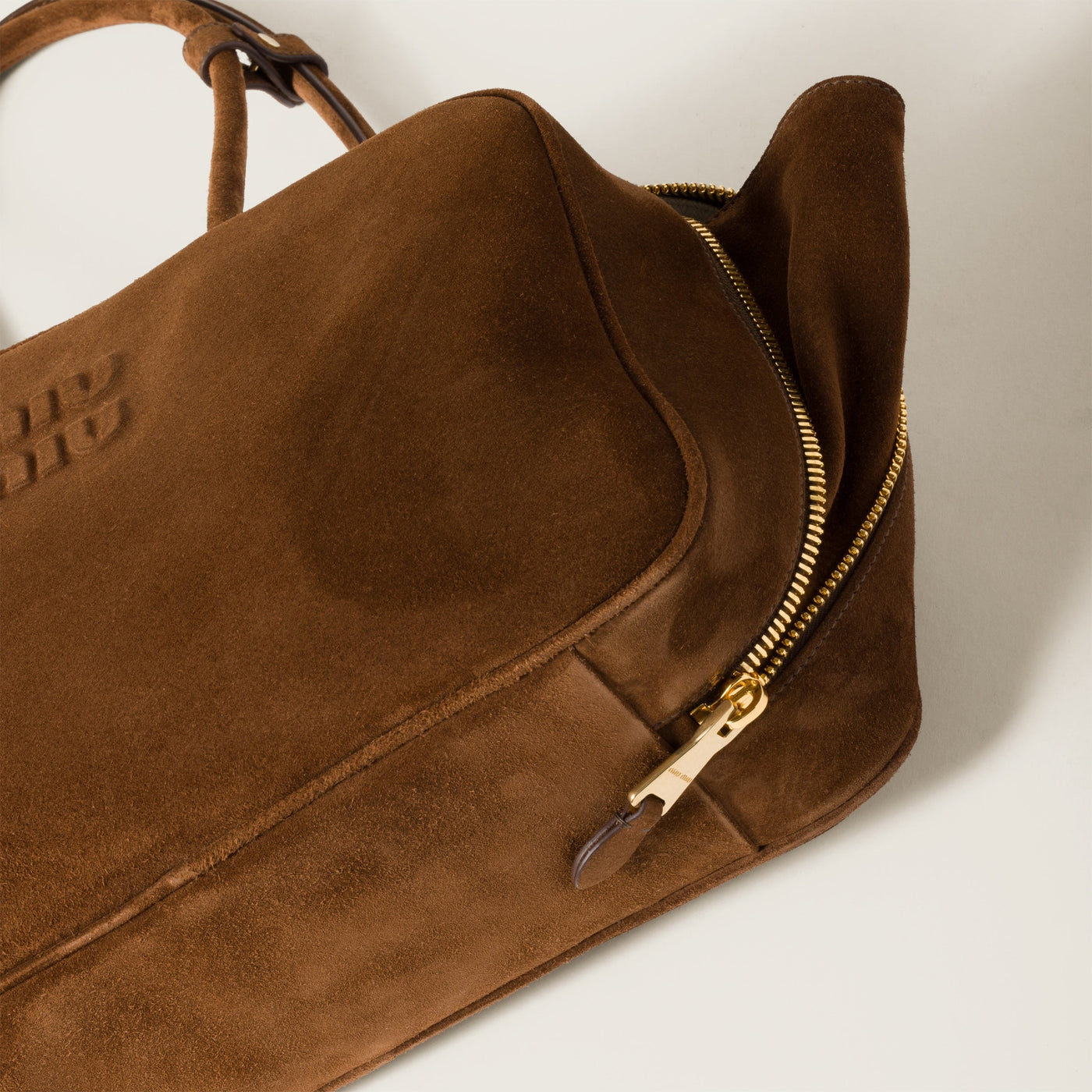 Miu Miu Bag | Suede Beau bag Cocoa Brown