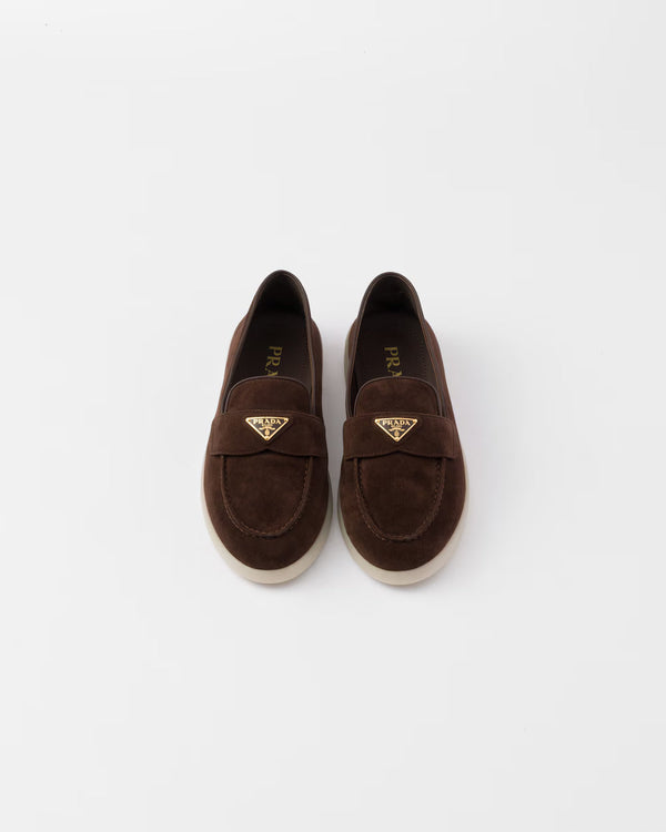 Prada  Women's Loafers | Saint Tropez Brown
