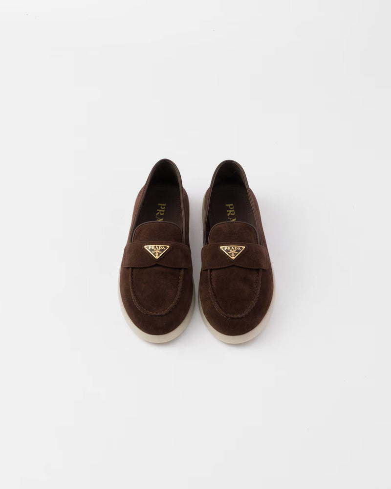 Prada  Women's Loafers | Saint Tropez Brown
