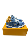Louis Vuitton Trainer Denim Blue