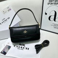 Coach Bag | Etta Small Flap Black