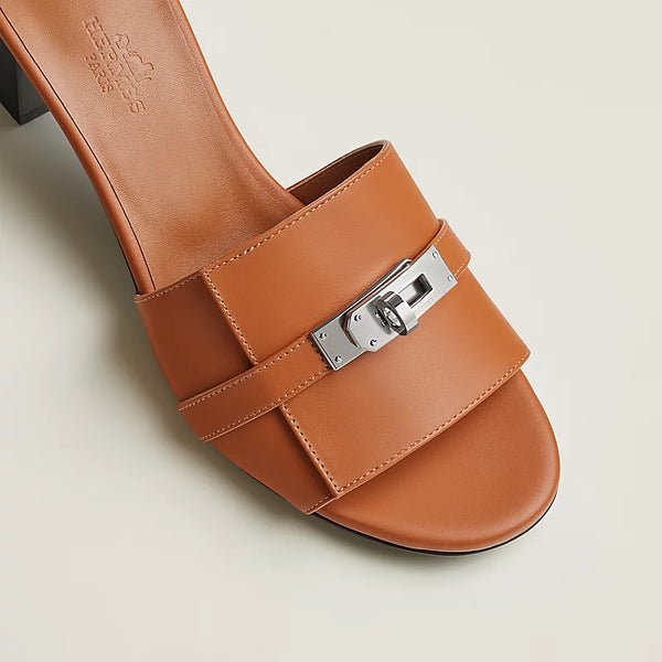 Hermes Gigi 50 sandal Naturel