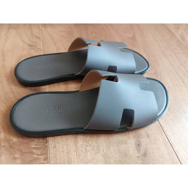 Hermès Sandals | Izmir Leather Grey