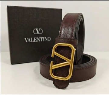 Valentino Garavani VLogo Signature belt Brown
