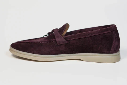 Loro Piana Women's Loafers | Summer Charms Walk Mulberry