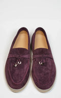 Loro Piana Women's Loafers | Summer Charms Walk Mulberry
