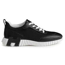 Hermès Bouncing Sneaker 'Black / White'