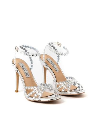 Women's Crystal Strap Heels