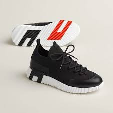 Hermès Bouncing Sneaker 'Black / Orange