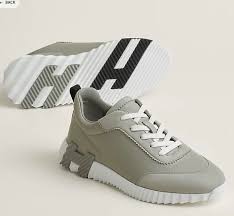 Hermès Bouncing Sneaker 'Grey / White