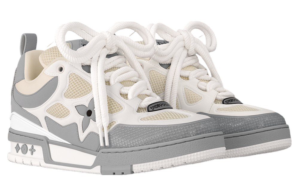 Louis Vuitton Skate Grey White