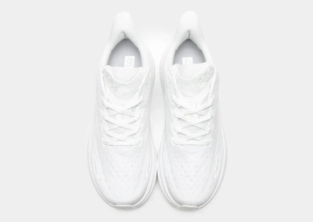 HOKA Clifton 9 All White