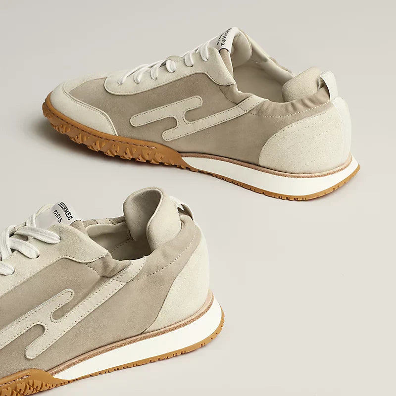 Hermes Jet Sneakers beige esquisse / glaise