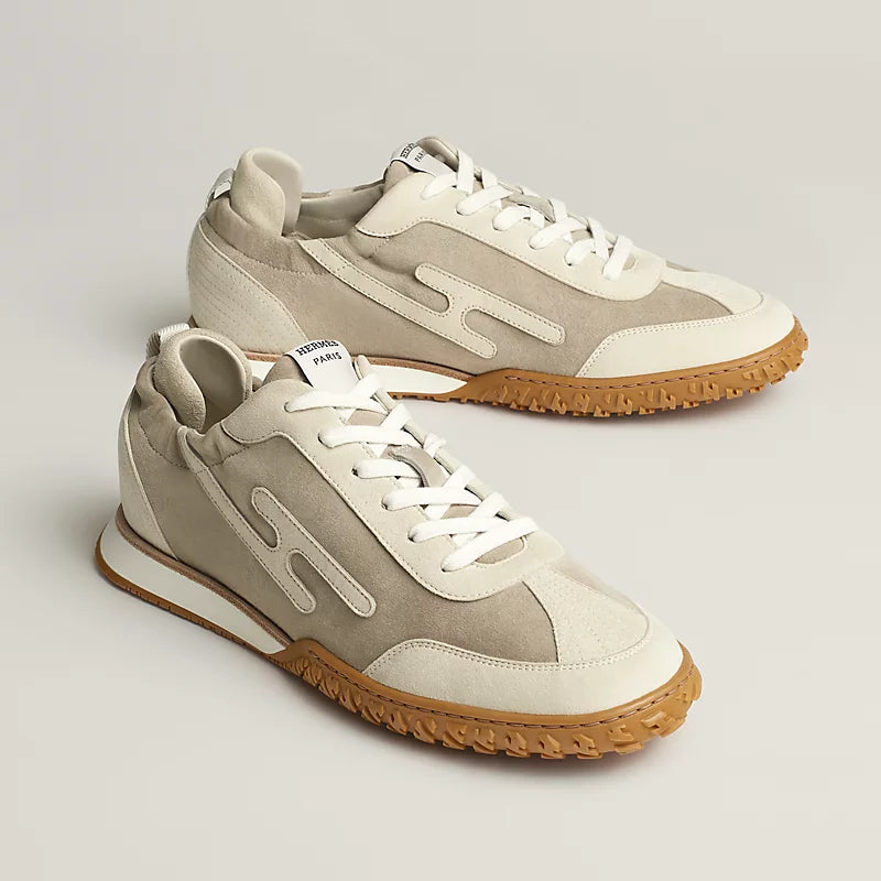 Hermes Jet Sneakers beige esquisse / glaise