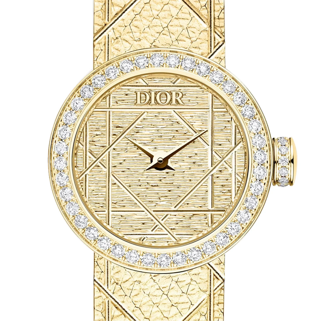 DIOR La Mini D my Dior quartz canework | Women's
