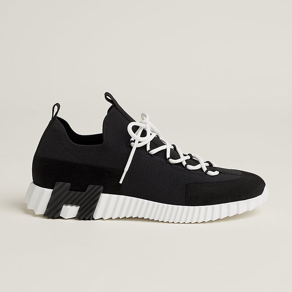 Hermès Lift Slip-On Sneaker 'Black / White