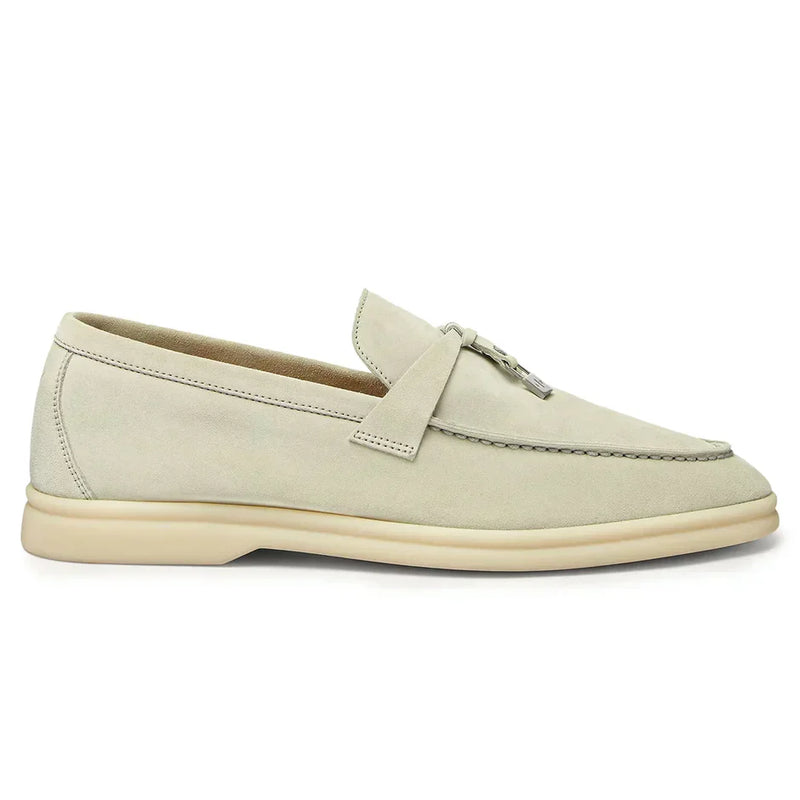 Loro Piana Loafers | Summer Charms Suede Deep Ice