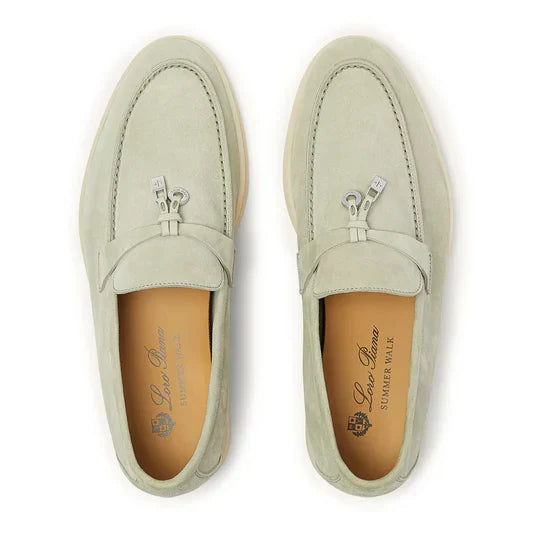 Loro Piana Loafers | Summer Charms Suede Deep Ice