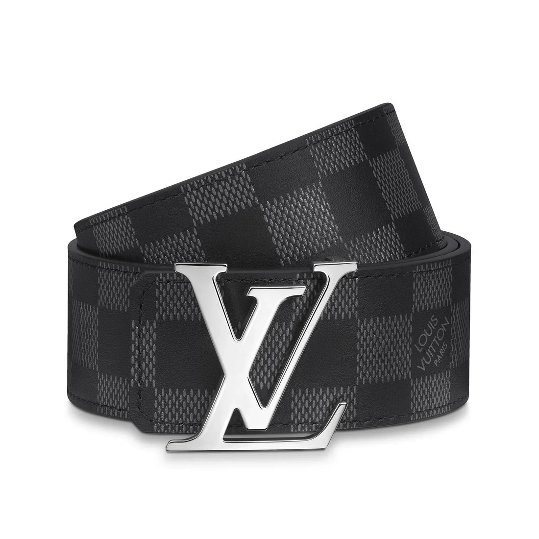 Louis Vuitton Damier Graphite belt and wallet