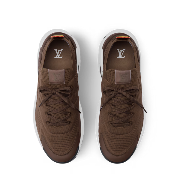 LV Tatic Knit Sneaker Brown