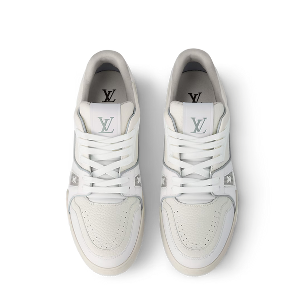 LV Trainer Sneaker All White