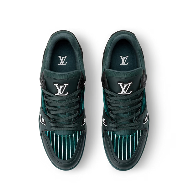 LV Trainer Sneaker Green
