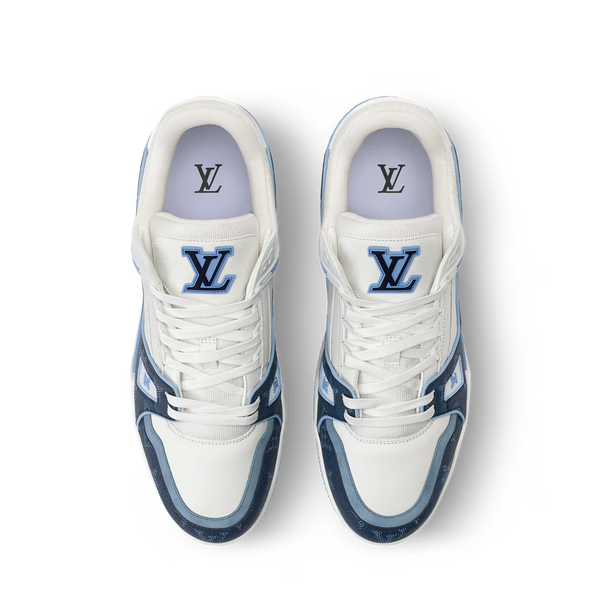 LV Trainer Sneaker Marine