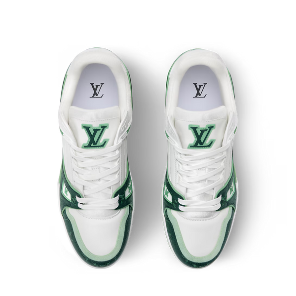 LV Trainer Sneaker Green