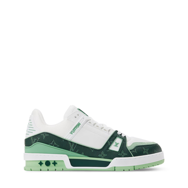LV Trainer Sneaker Green