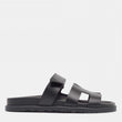 Hermes Chypre Sandals Black