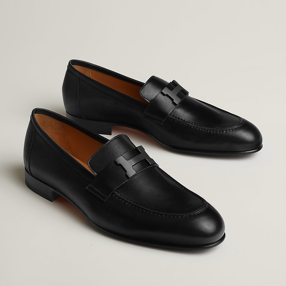 Hermès Paris Loafer 'Black Leather'