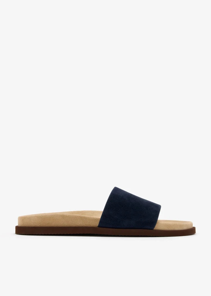 Brunello Cucinelli Sandals | Suede Navy