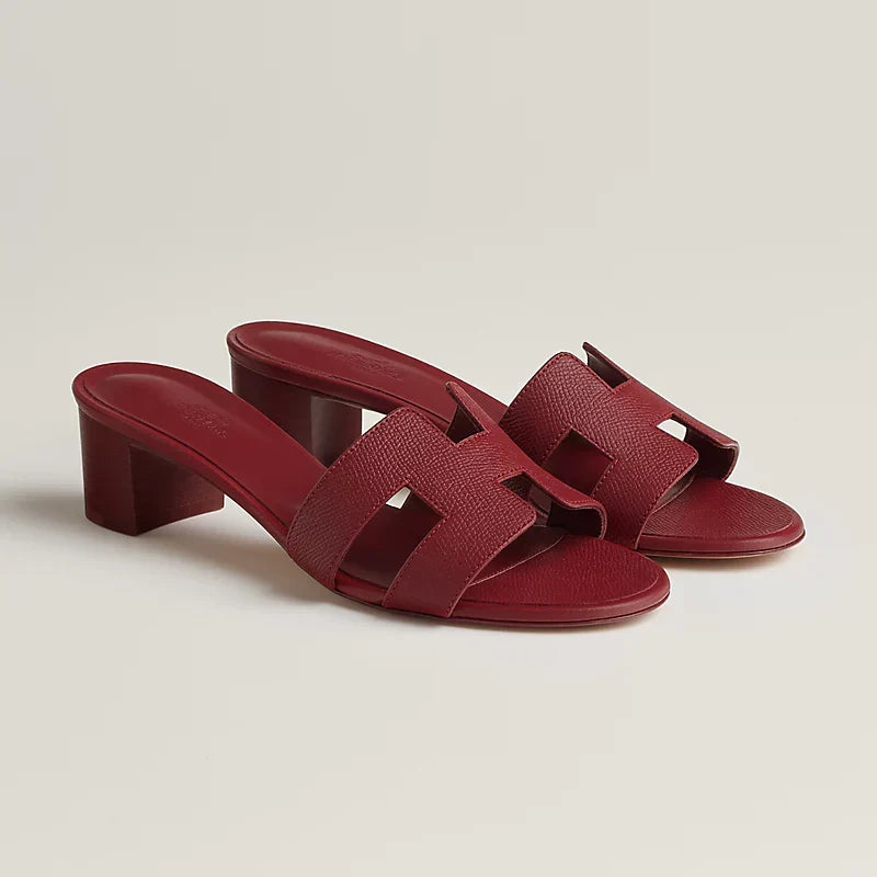 Hermès Oasis sandal Rouge