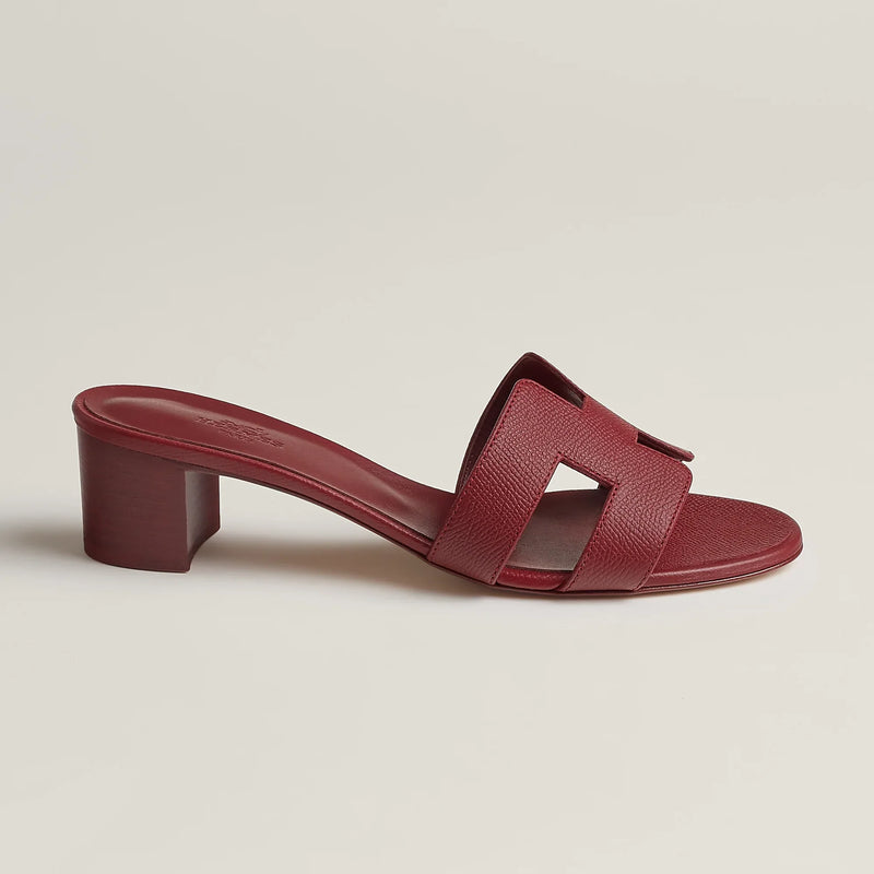 Hermès Oasis sandal Rouge