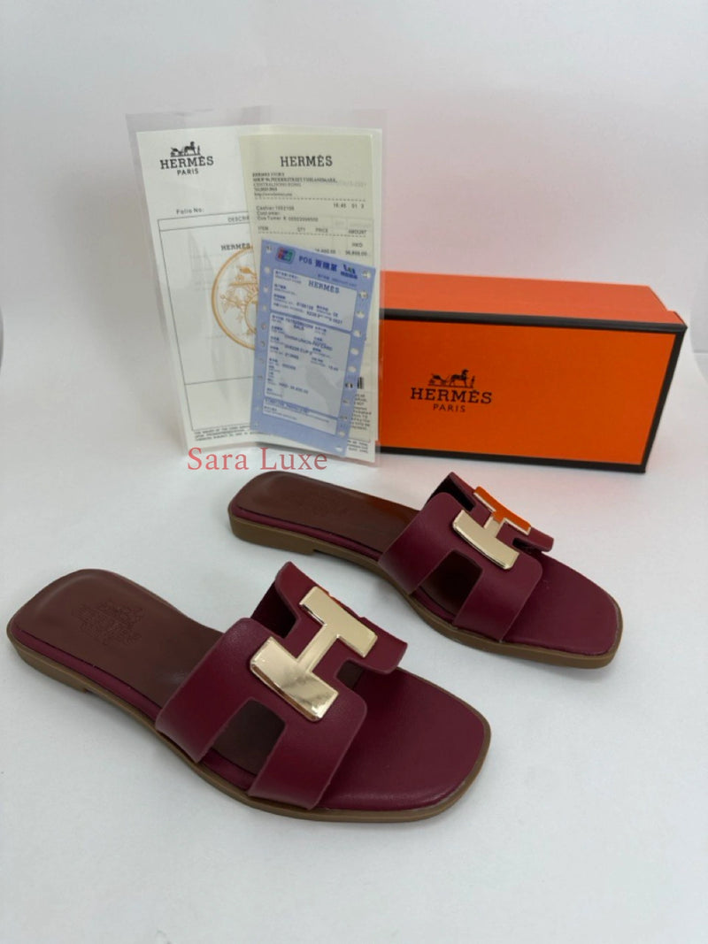 Women's Burgundy Cutout Heeled Sandals