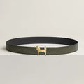 Hermès Belt | Leather Olive