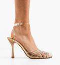 Myndre Women's Gold Pumps