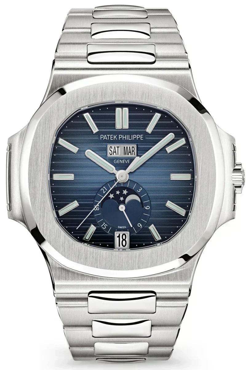 Patek Philippe | Nautilus Annual Calendar, Blue Dial