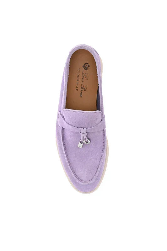 Loro Piana Women's Loafers |Summer Charms Walk Tulipe