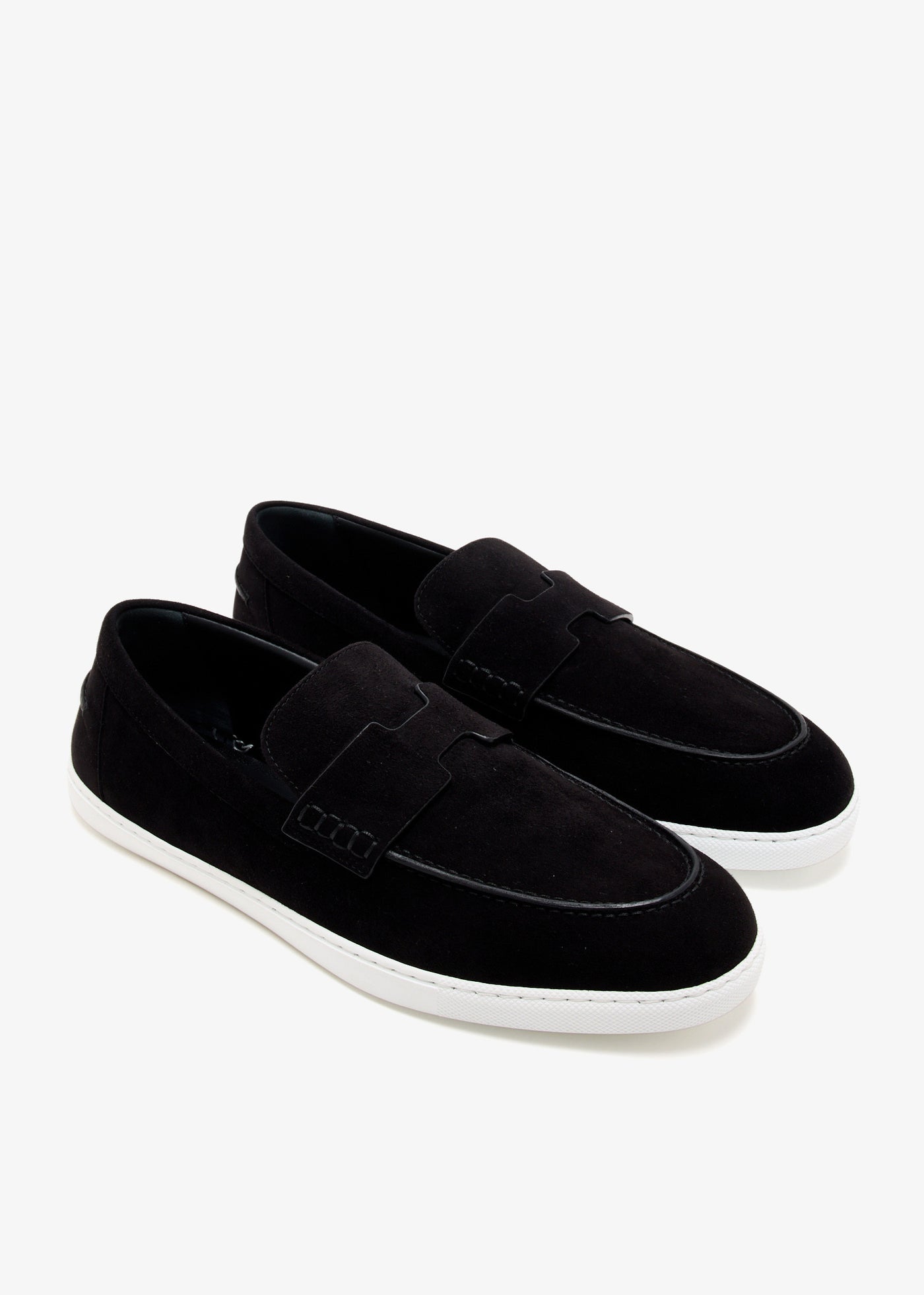 Hermès Job Loafer 'Black Suede'