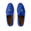 Loro Piana Women's Loafers |  Summer Charms Walk Blue