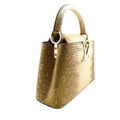 Louis Vuitton Bag | Capucines Gold Snake Skin