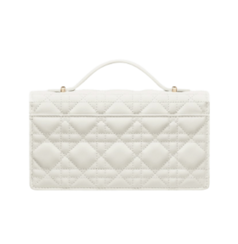 Dior | My Dior Mini Bag In Latte Cannage Lambskin.